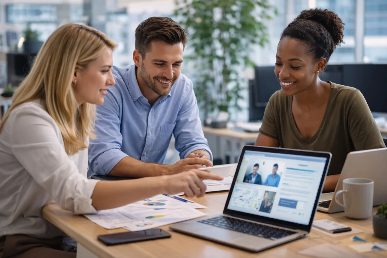 Monster MSP consultant collaborating with clients on an IT roadmap